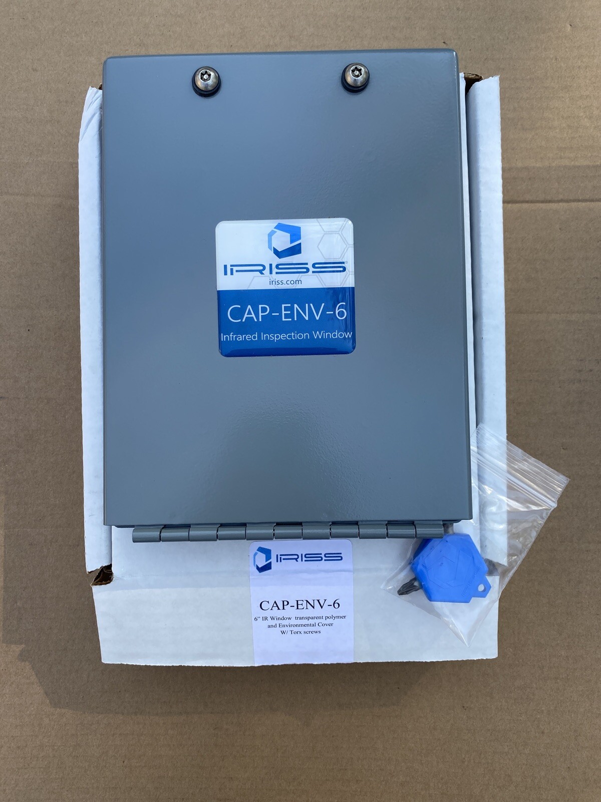 NEW IRISS CAP-ENV Series CAP-ENV-6 Outdoor Infrared Inspection Window Lock Cover
