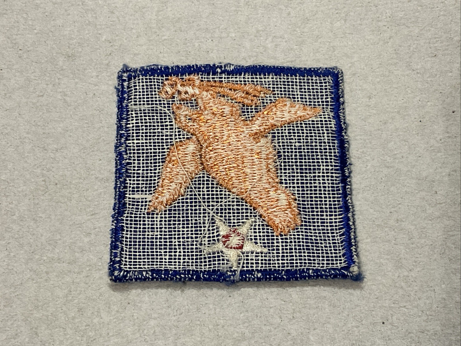 WWII US 2nd Army Air Force AAF US Made Twill Patch