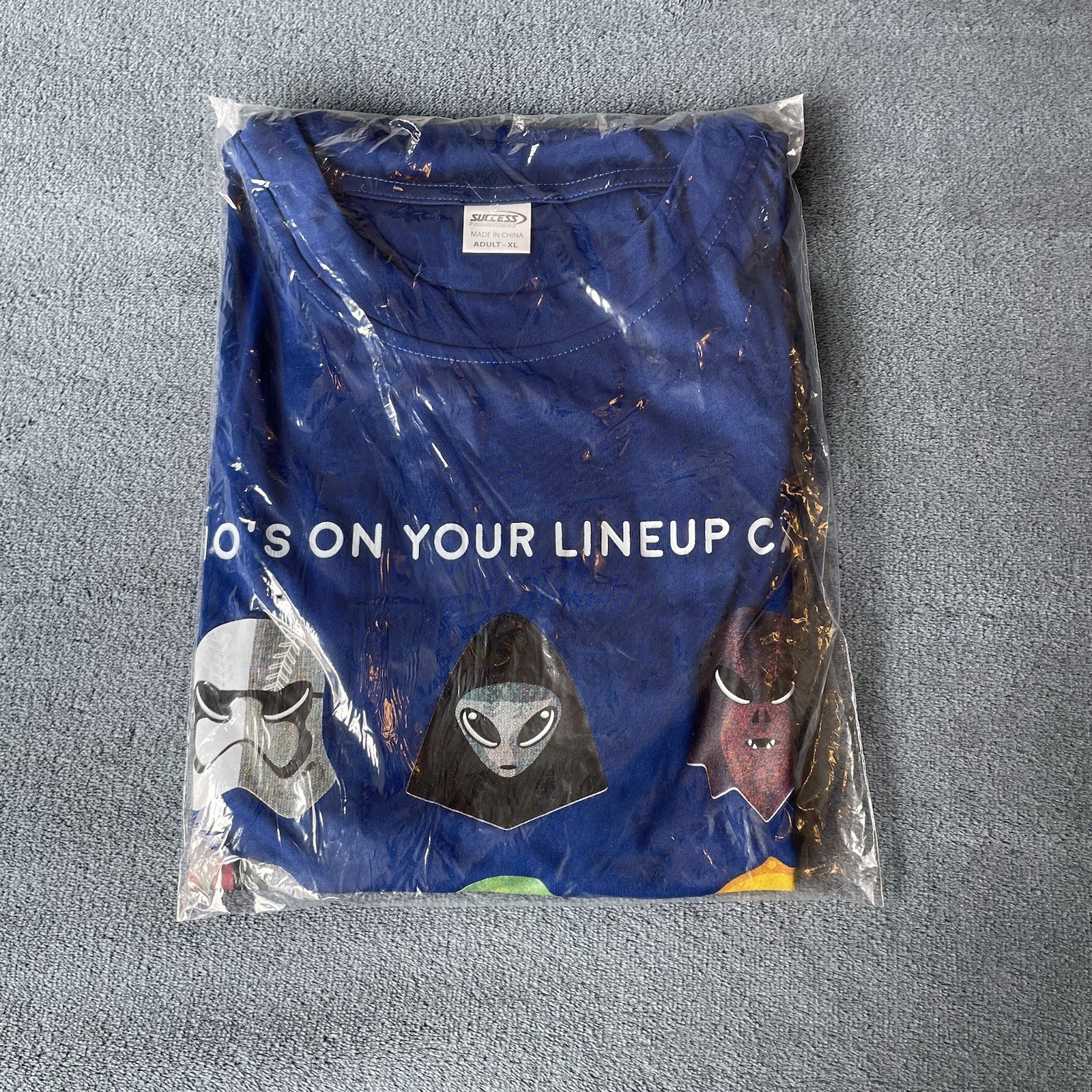 Las Vegas 51’s Star Wars Short Sleeve Blue T-Shirt SGA XL New In Bag!
