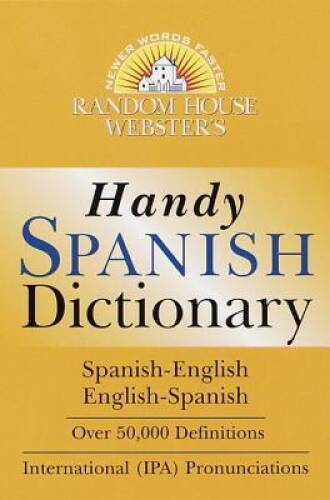 Diccionario espaÃ±ol/inglÃ©s - inglÃ©s/espaÃ±ol: Random House Webster's H - GOOD