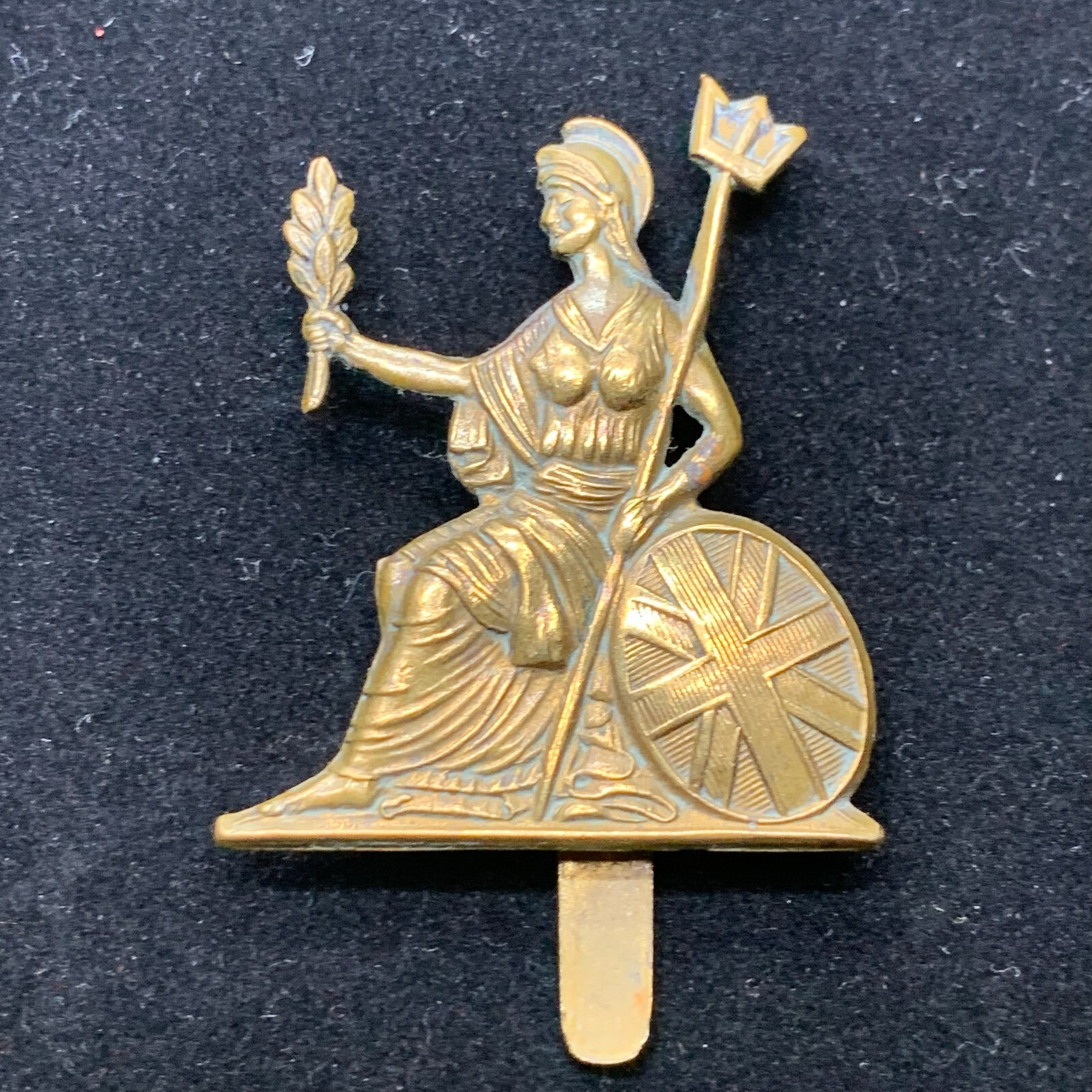 Original WW2 British Army Cap Badge - Norfolk Regiment