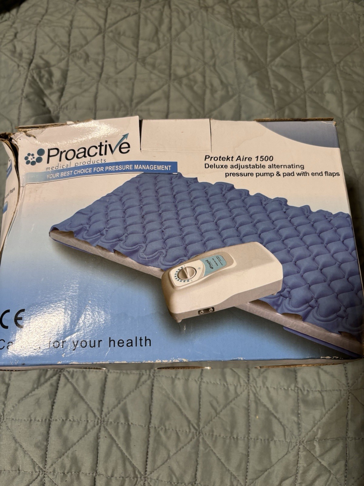 Proactive Medical Protekt Aire 1500 Adjustable Alternating Pressure Pump & Pad