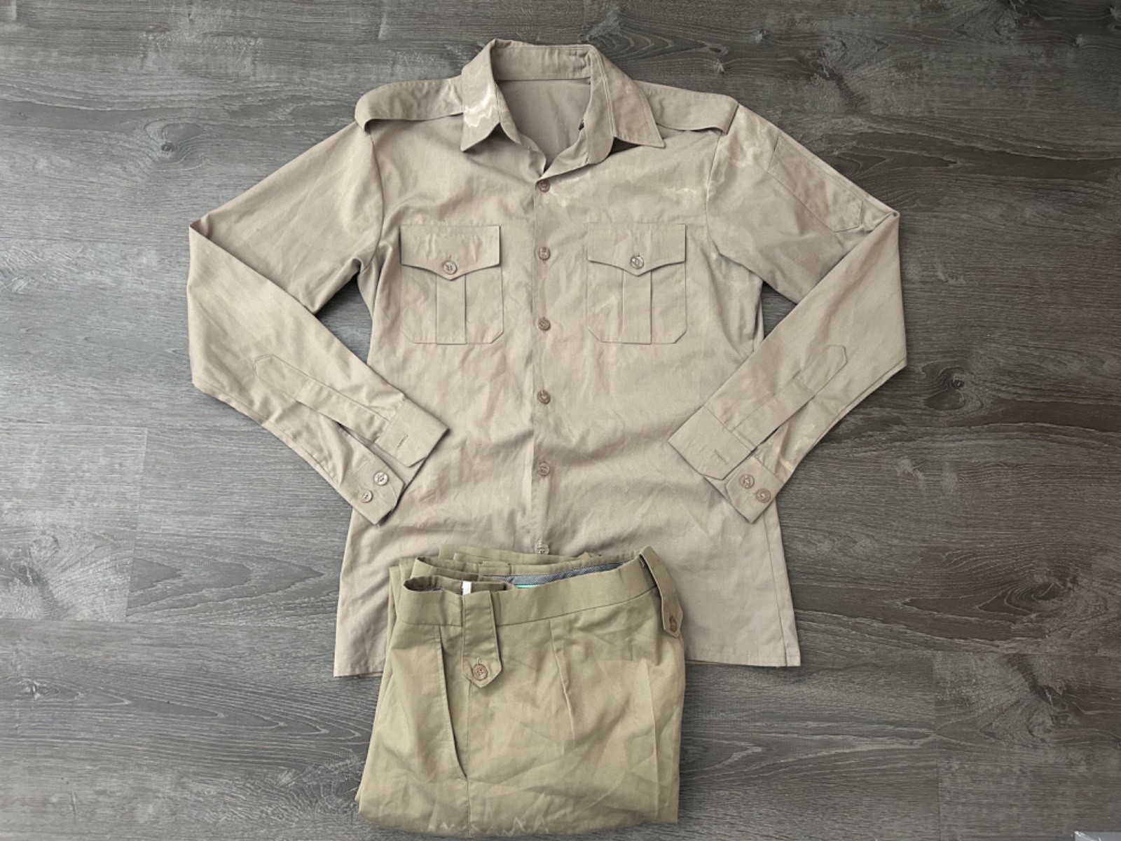 Bringback Saddam Iraqi Army Tan Combat Uniform OIF Desert Storm Military