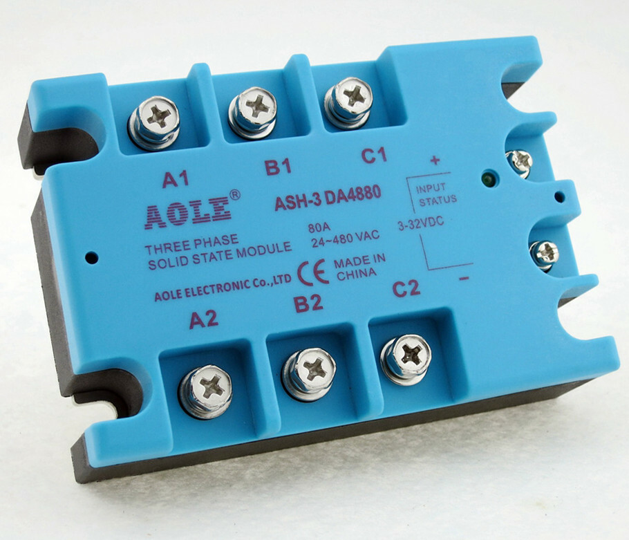 ASH-3DA4880 80A three-phase solid state relay TSR-80DA DC-AC