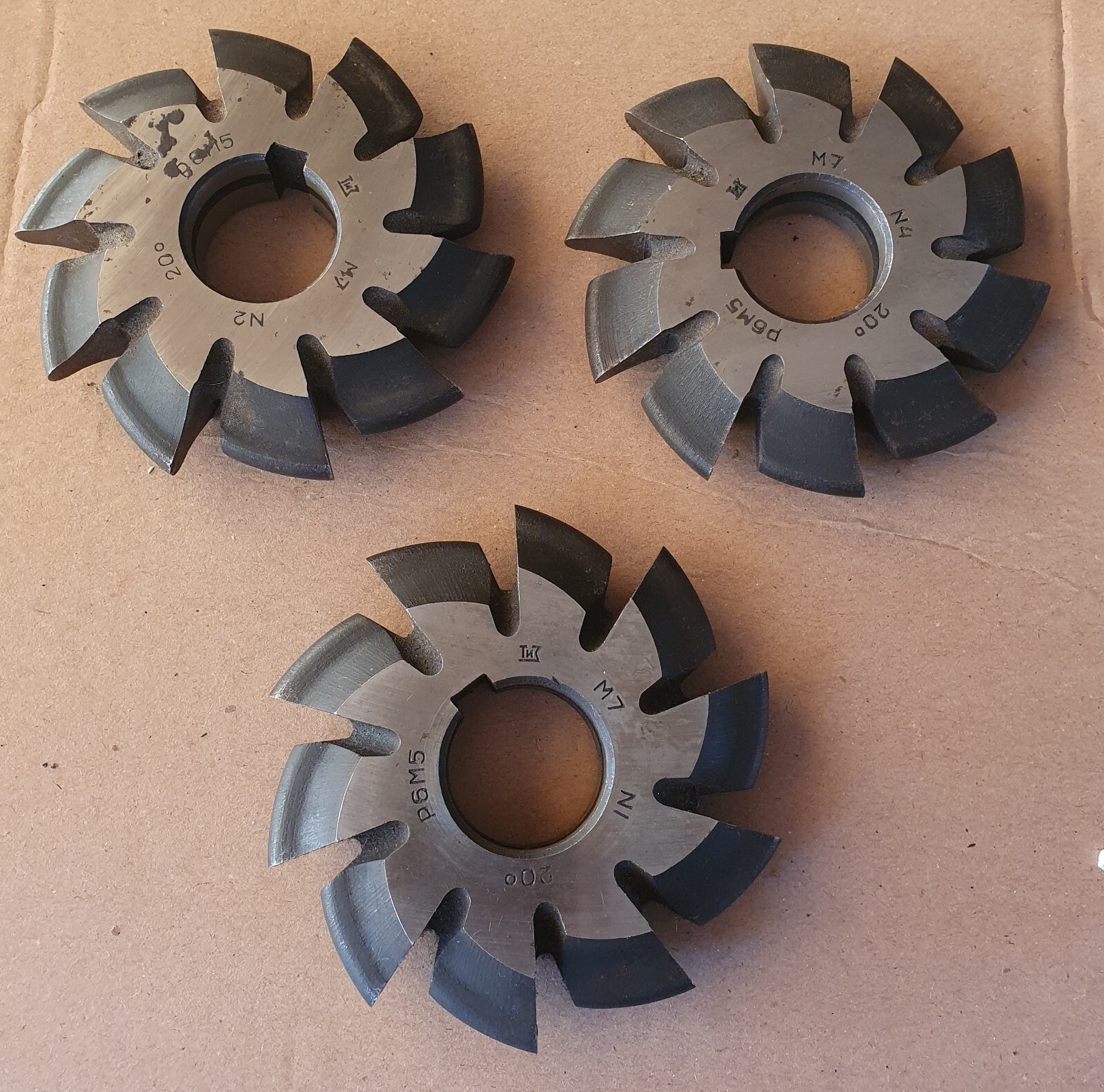 Involute Gear Cutter M7,0 PA 20° HSS M2.