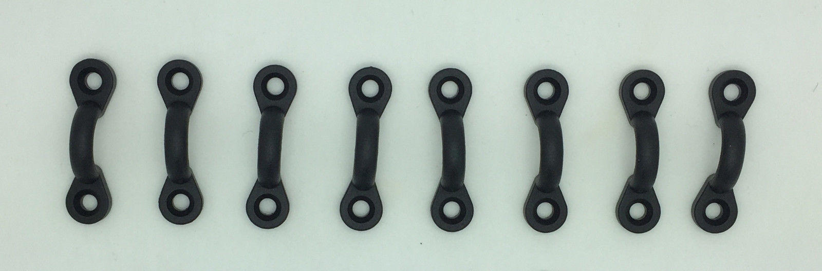 DURABLE NYLON PAD EYES SET OF 8 FOR KAYAK RAFTING REPLACEMENTS