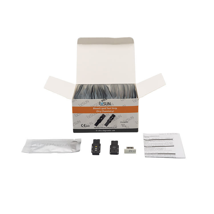 10pcs Test Strips for Blood Lipid Analyzsis System LPM-102