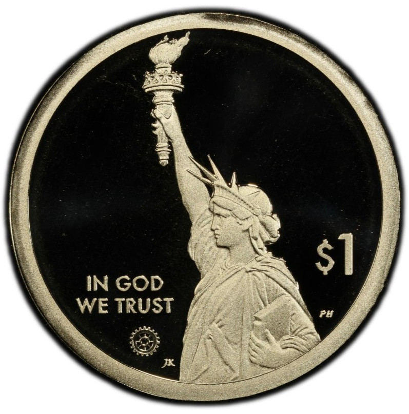 2023-S Proof Underground Railroad Ohio Innovation Dollar 1$