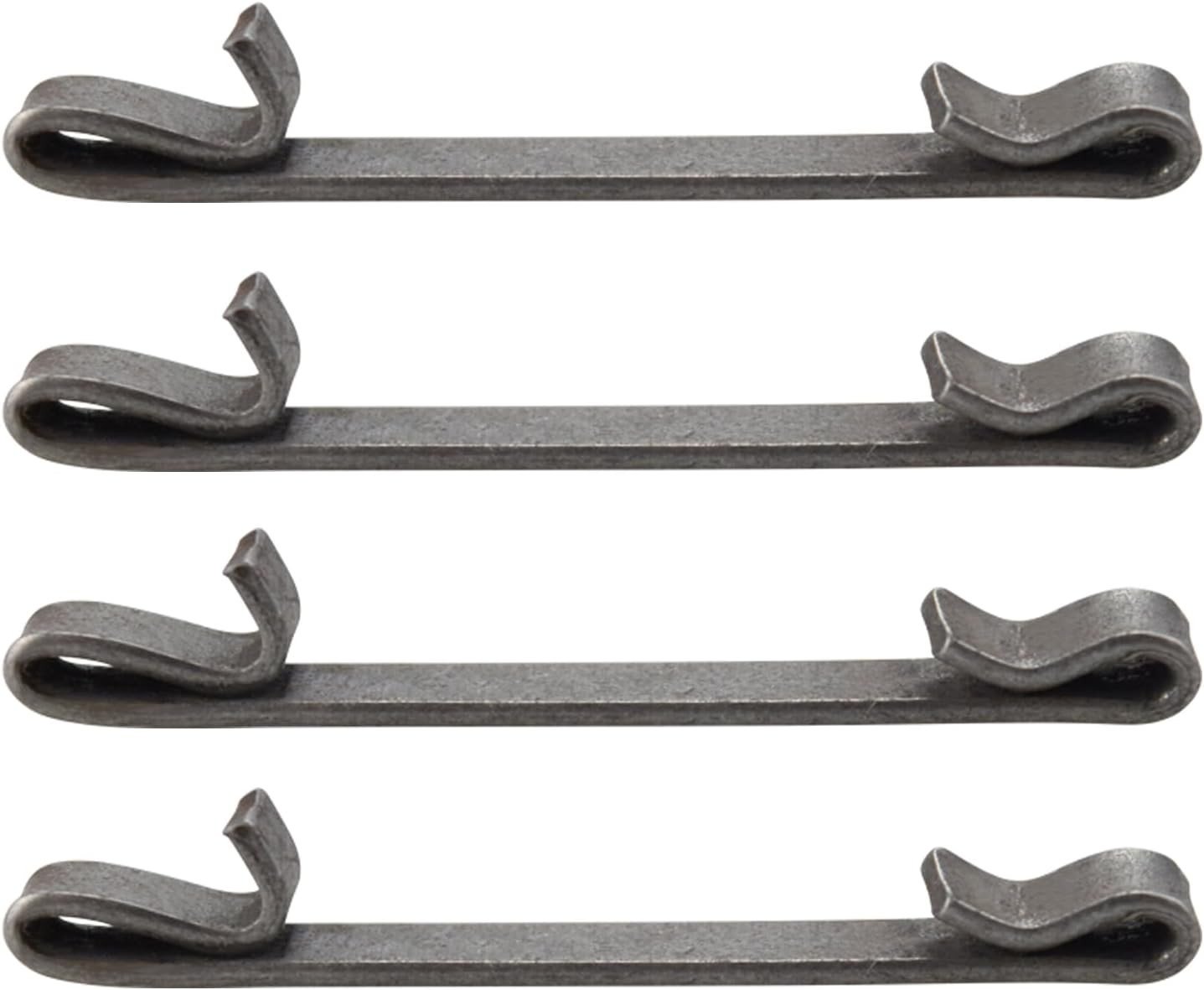 4 Pcs Early 2'' Double Loop Style Tool Box Drawer Slide Retaining Keeper Clips f