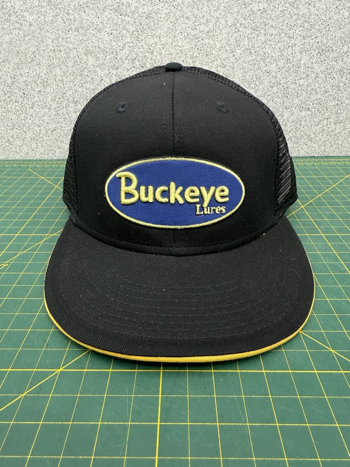 Buckeye Lures Embroidered Logo Bass Fishing Trucker Style Cap Hat - by The Game