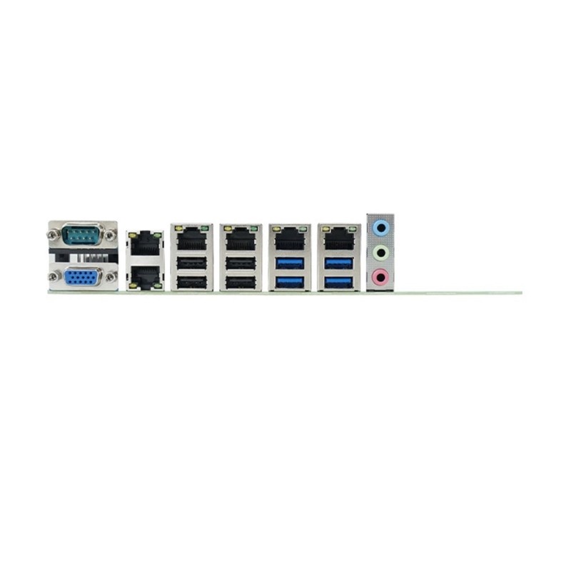 Two DDR4 Industrial Board 10 SATAs RAIDs Support 6x2.5GbE Servers Routers Build