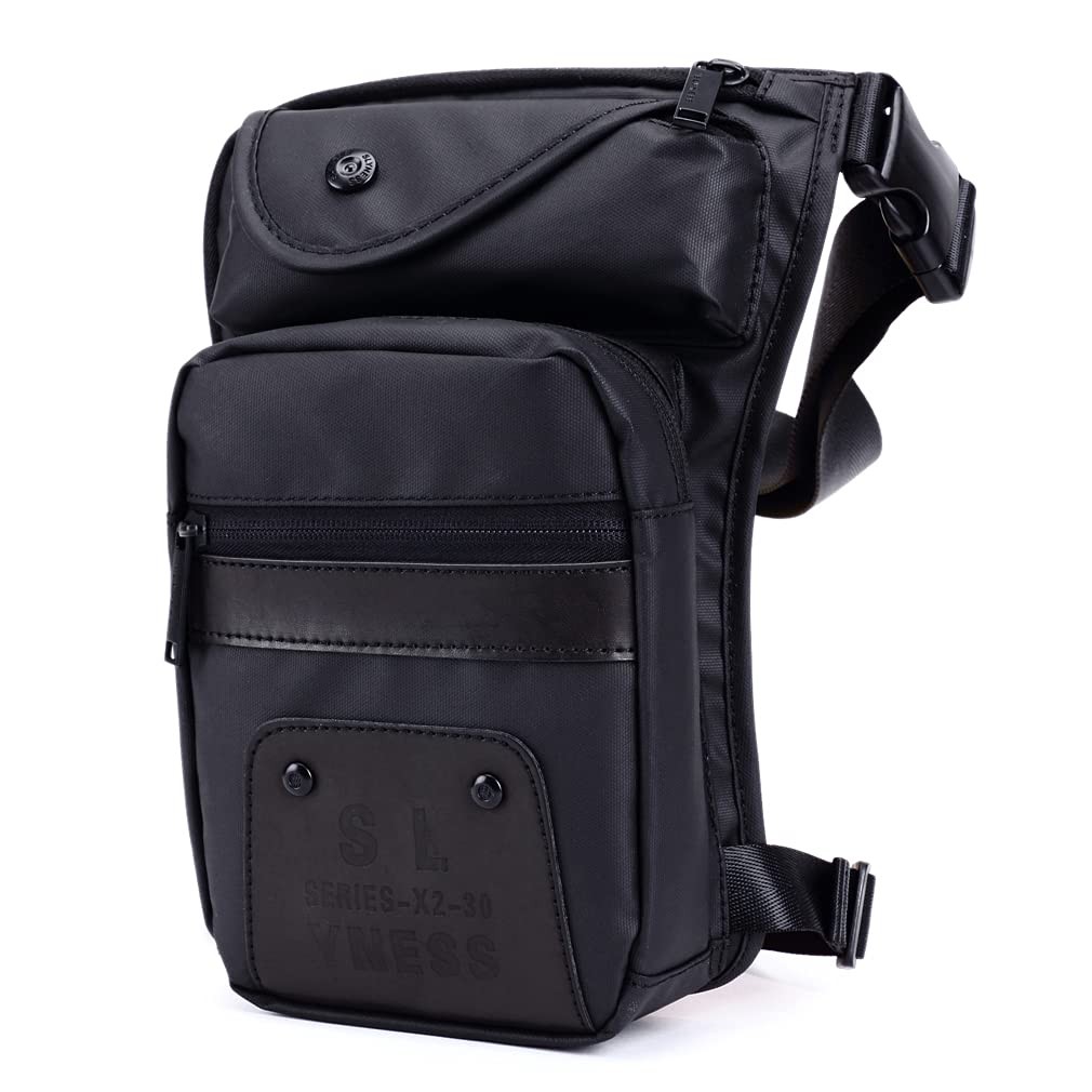 Hebetag Motorcycle Drop Leg Bag Outdoor Waist Pack for Men Women Travel Sport...