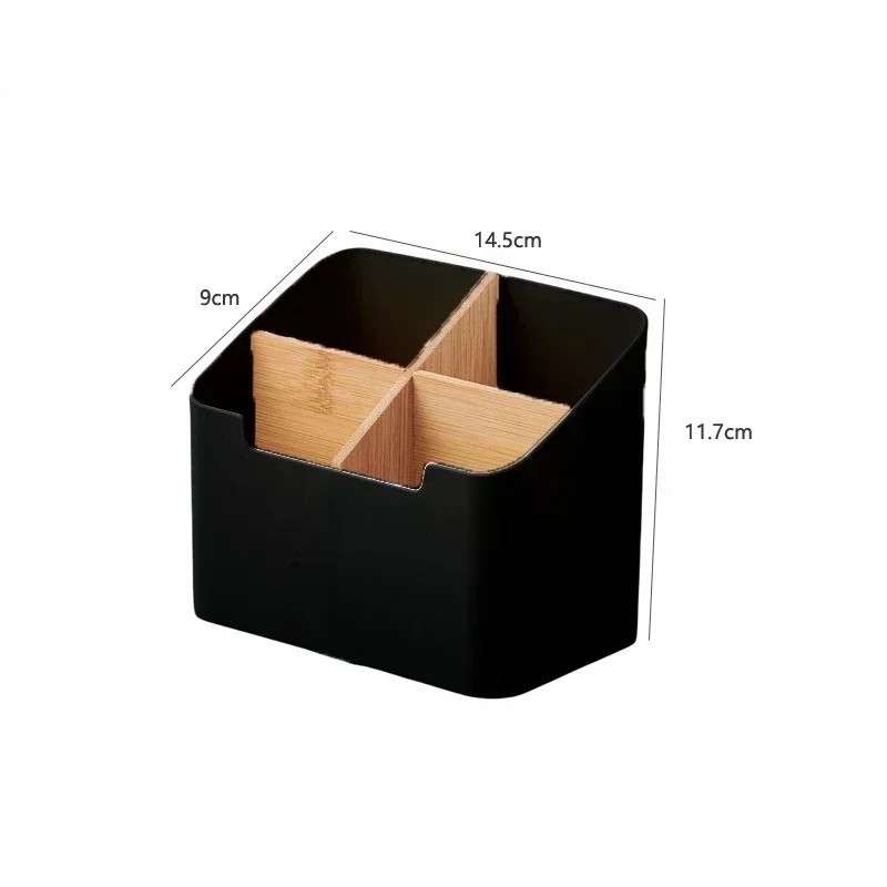 TV Remote Control Organizer Holder Desk Storage Box Bedroom Living Room