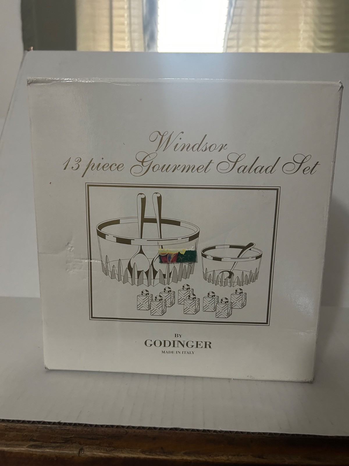 Godinger Windsor Gourmet Salad Set 13Pc Set