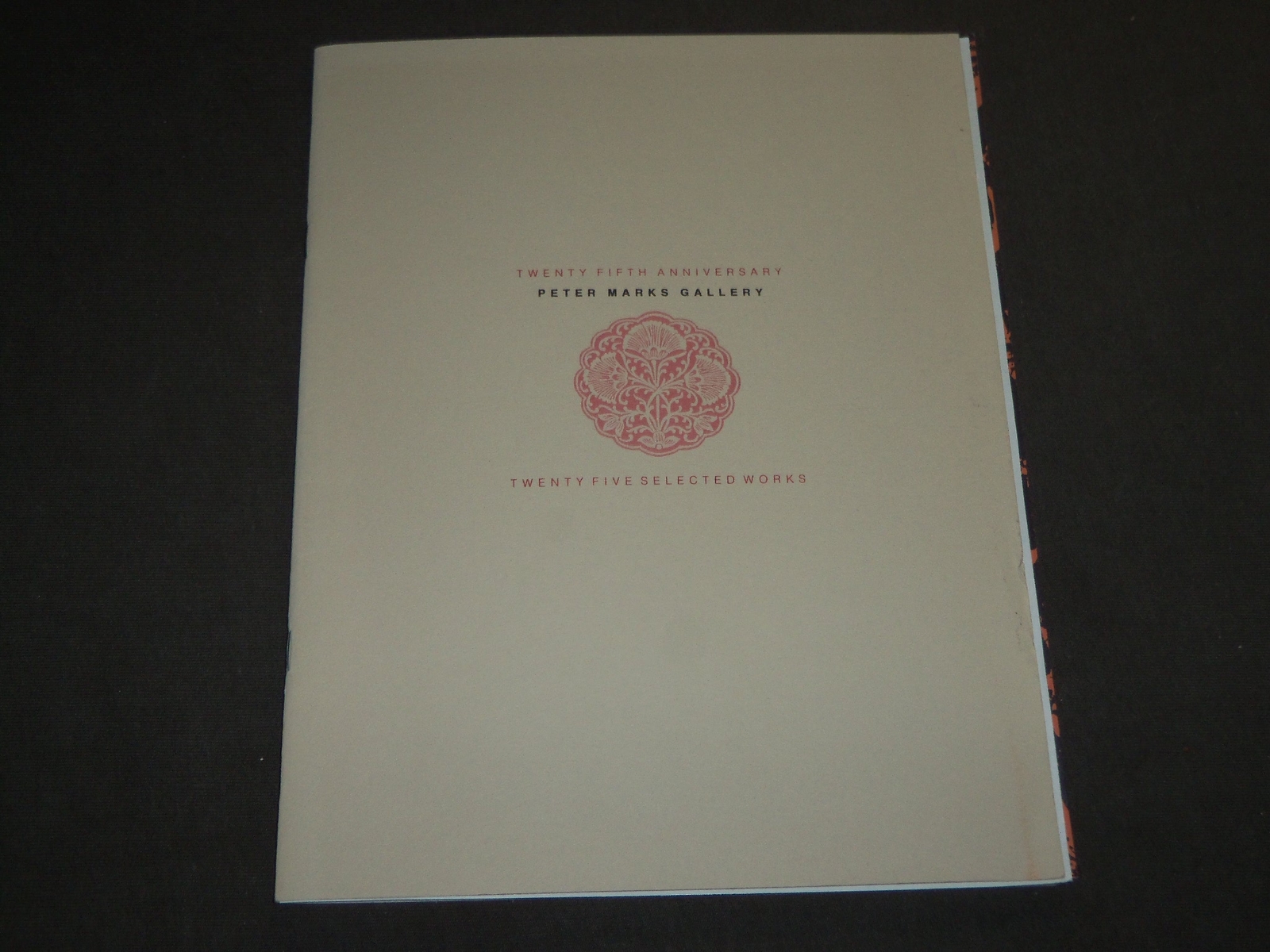 1985 PETER MARKS GALLERY 25TH ANNIVERSARY CATALOG - NICE PRINTS - KD 5096