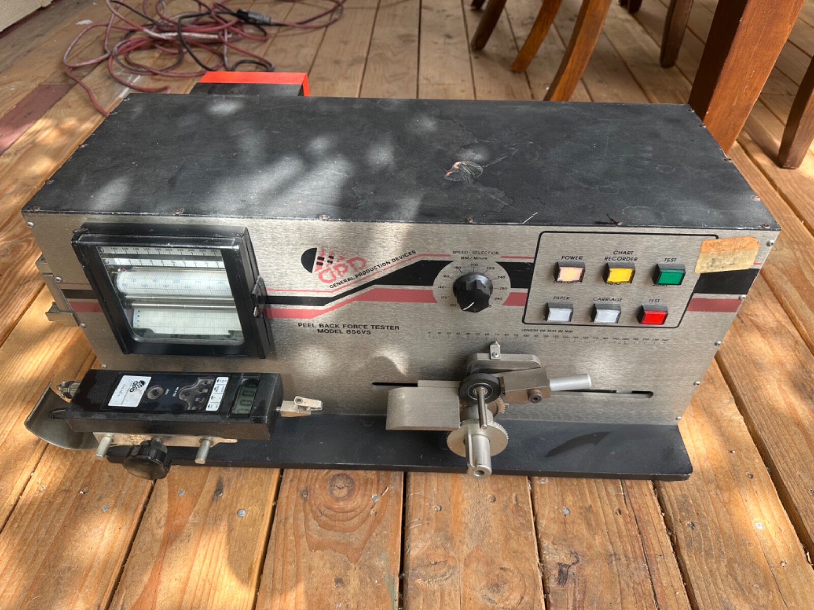 GPD PBFT856VS Peel Back Force Tester
