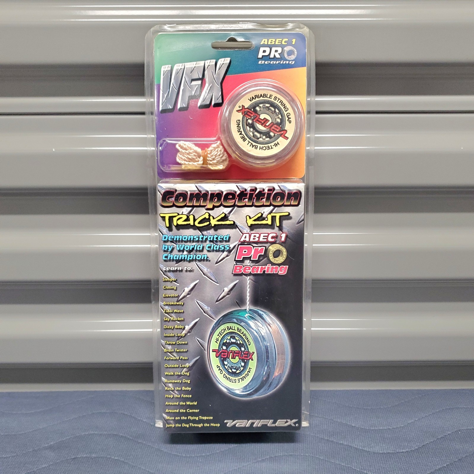 Vintage 1999 Variflex VFX YoYo Competition Trick Kit VHS ABEC Bearing New Sealed