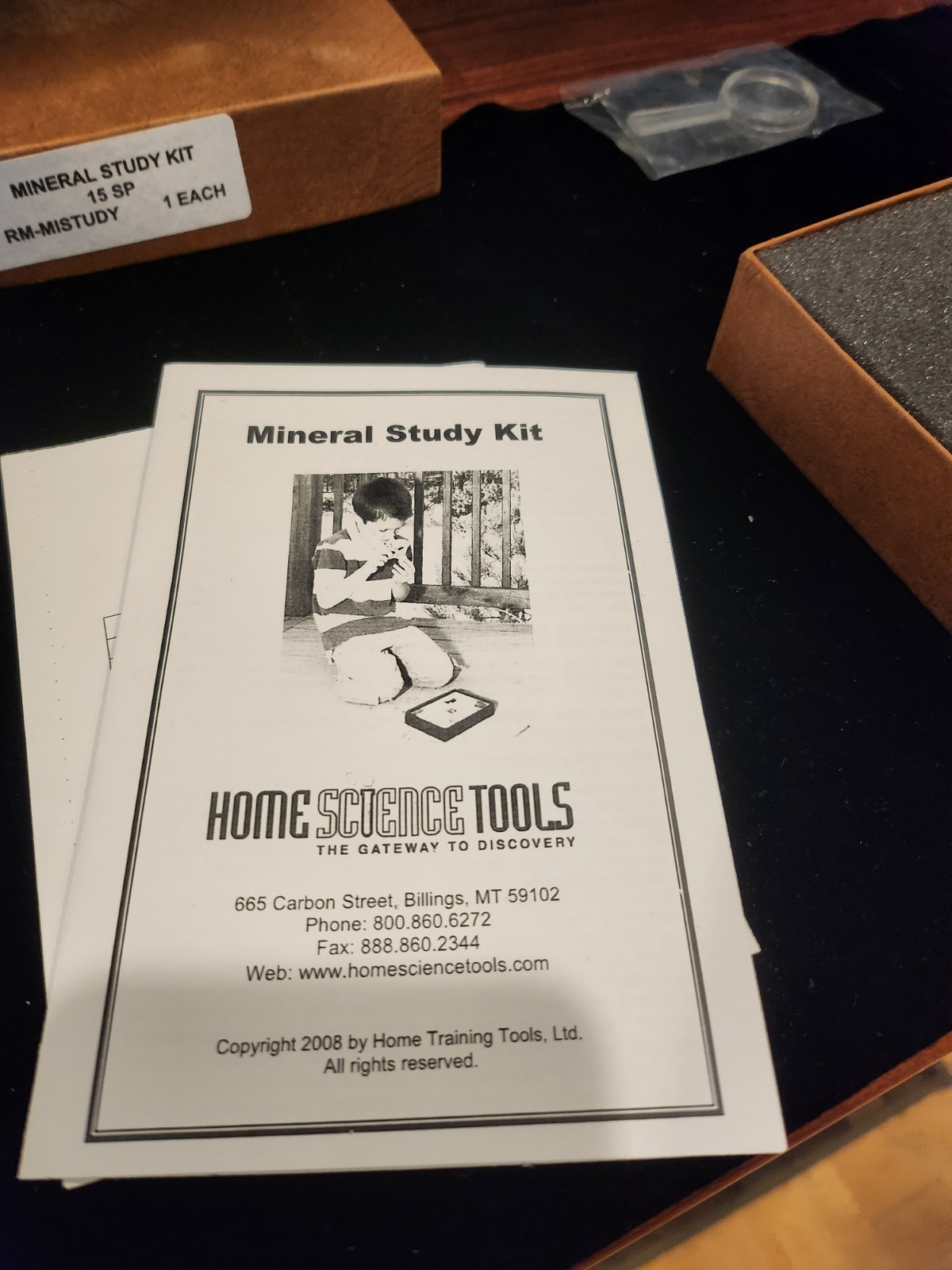 HST (Home Study Tools) Mineral Analysis Kit NEW & COMPLETE, 15 Minerals!