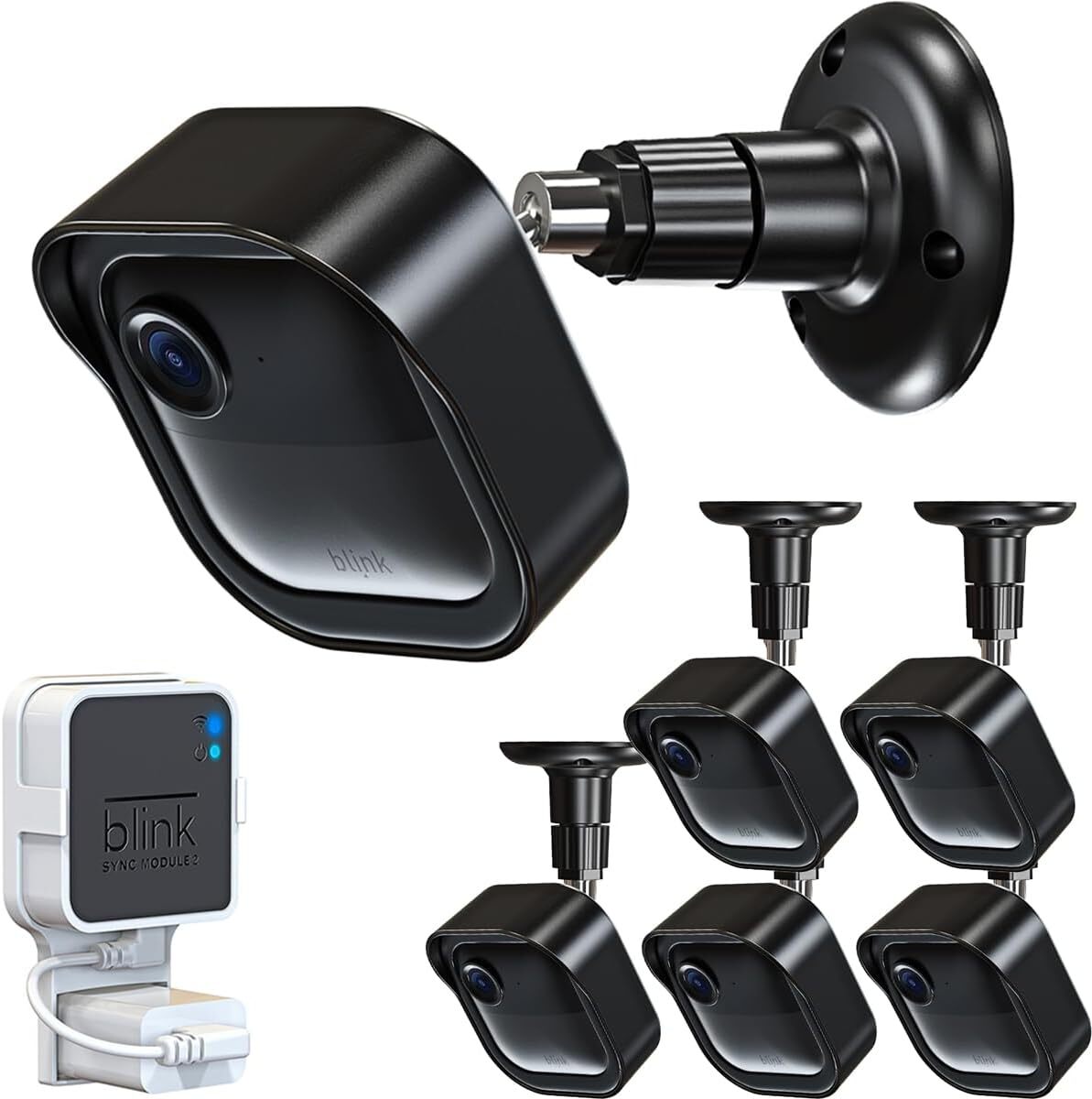 5 Weatherproof Protective 360° Adjustable Mount for Blink Outdoor 4th Gen Camera