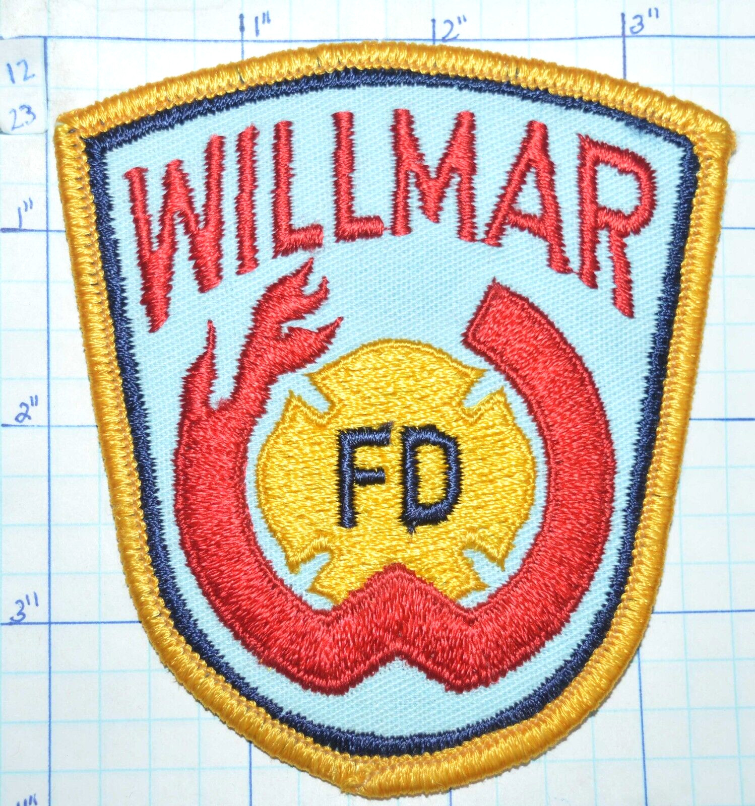 MINNESOTA, WILLMAR FIRE DEPT PATCH
