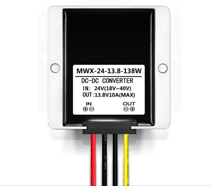 1PC  24V/36V Step Down to 13.8V 10A 138W  Waterproof DC/DC Converter Regulator
