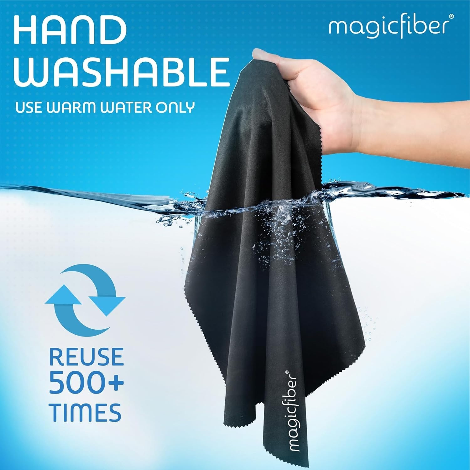 Microfiber Cleaning Cloth Set - Extra Large for Screens, TVs, and Glasses