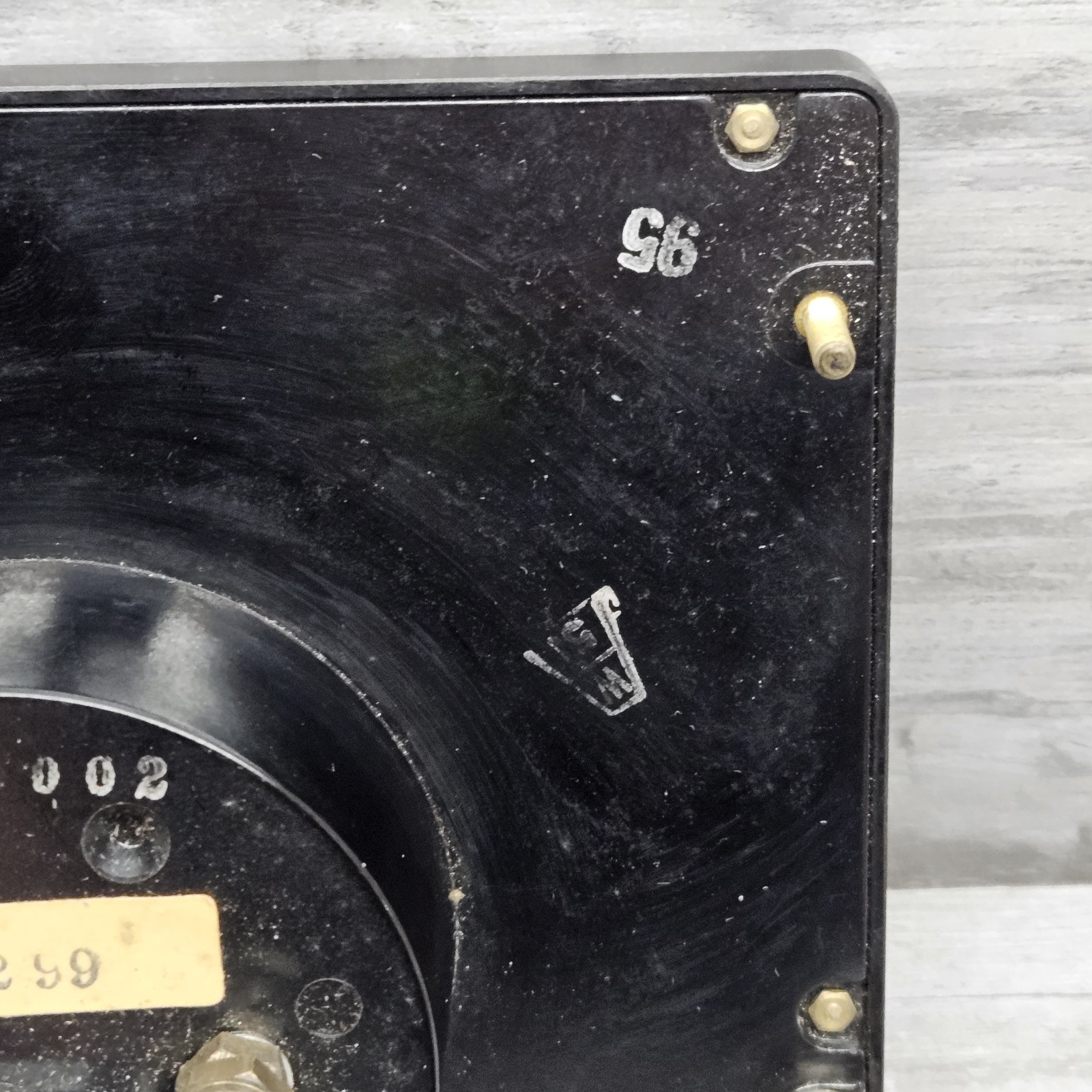 Weston Panel Meter Model 2021 Volts DC 0-100