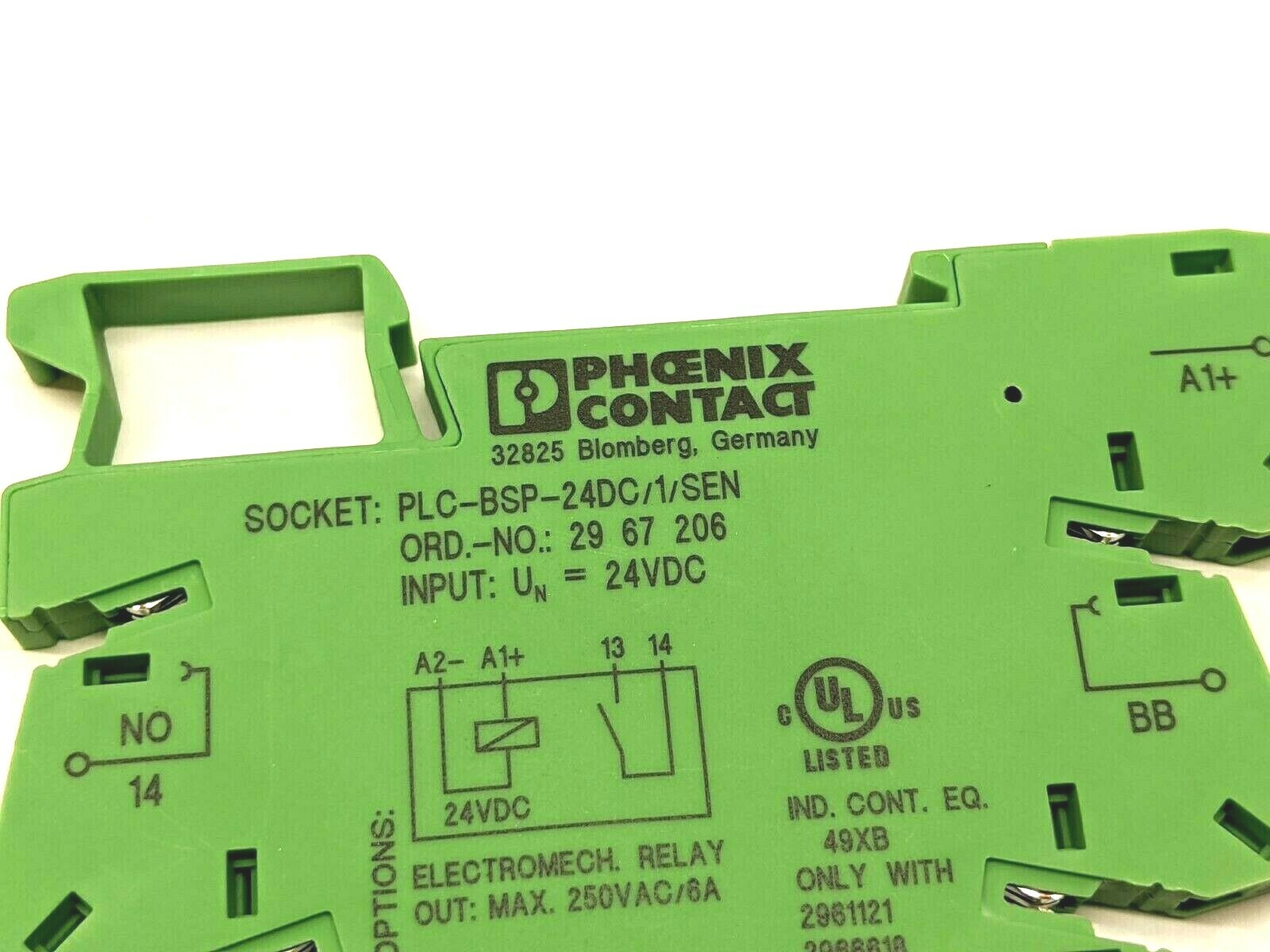 Phoenix Contact PLC-OSP-24DC/48DC/100/SEN Solid State Relay Module 2967578