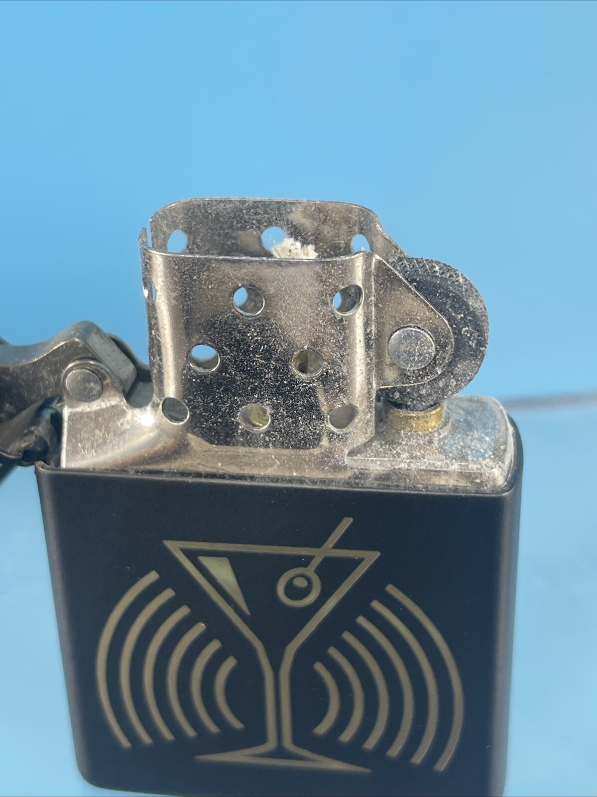 1999 Mate Black Martini Zippo Lighter Personalized “JAY” Unstruck Original Box