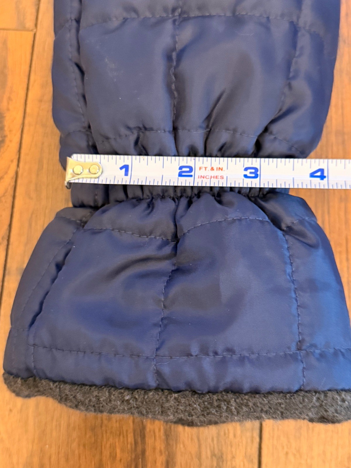 Tundra Ice Scraper fleece lined - NAVY