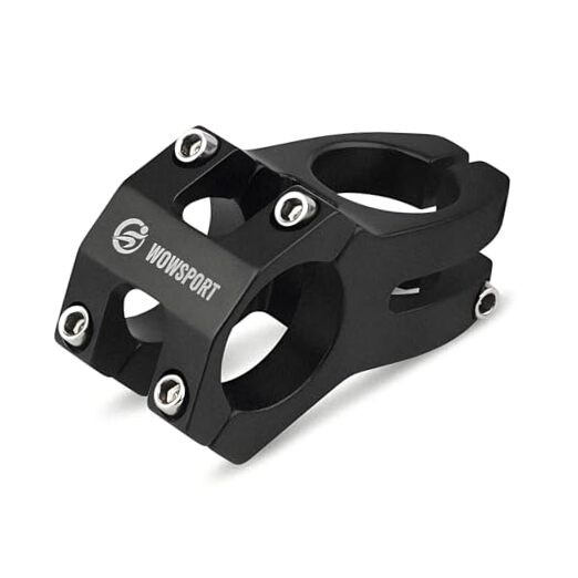 31.8mm Bike Stem 45mm - Lightweight CNC 6061-T6 Aluminum MTB/Road Black