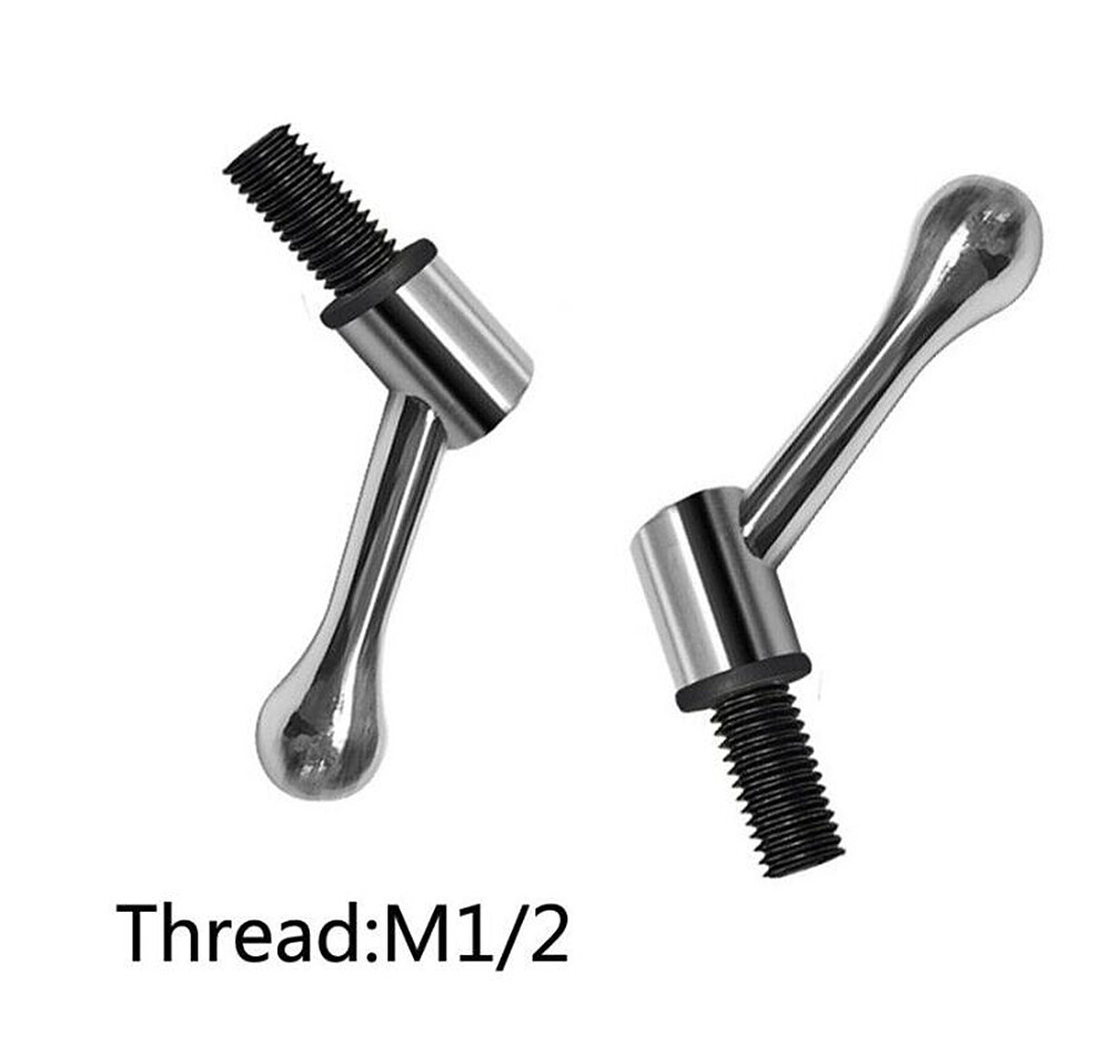 2pcs Milling Machine Table Lock Vertuical Mill M1/2 Bolt Handle For Bridgeport