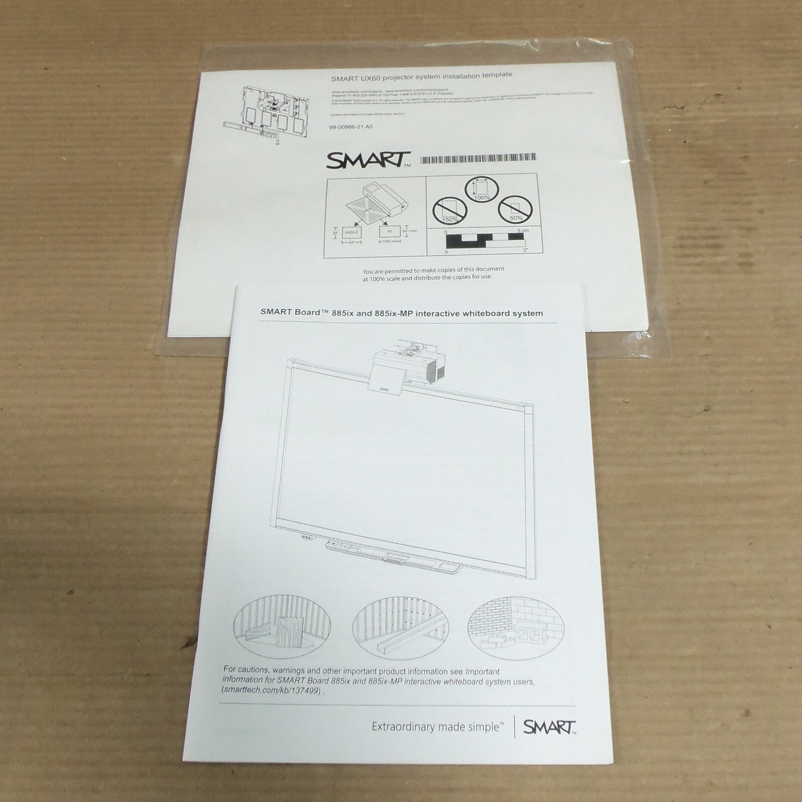 NEW SMART SBX800 ix EXTENDED CONTROL PANEL 20-01335-21 ORACLE 1013557 BOARD