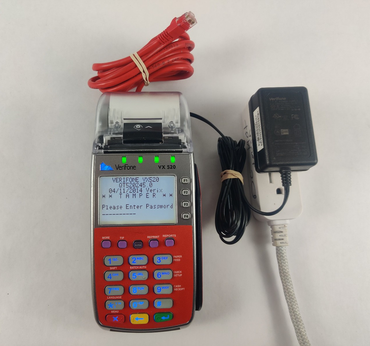 *AS/IS*  VeriFone VX520 Credit Card Terminal