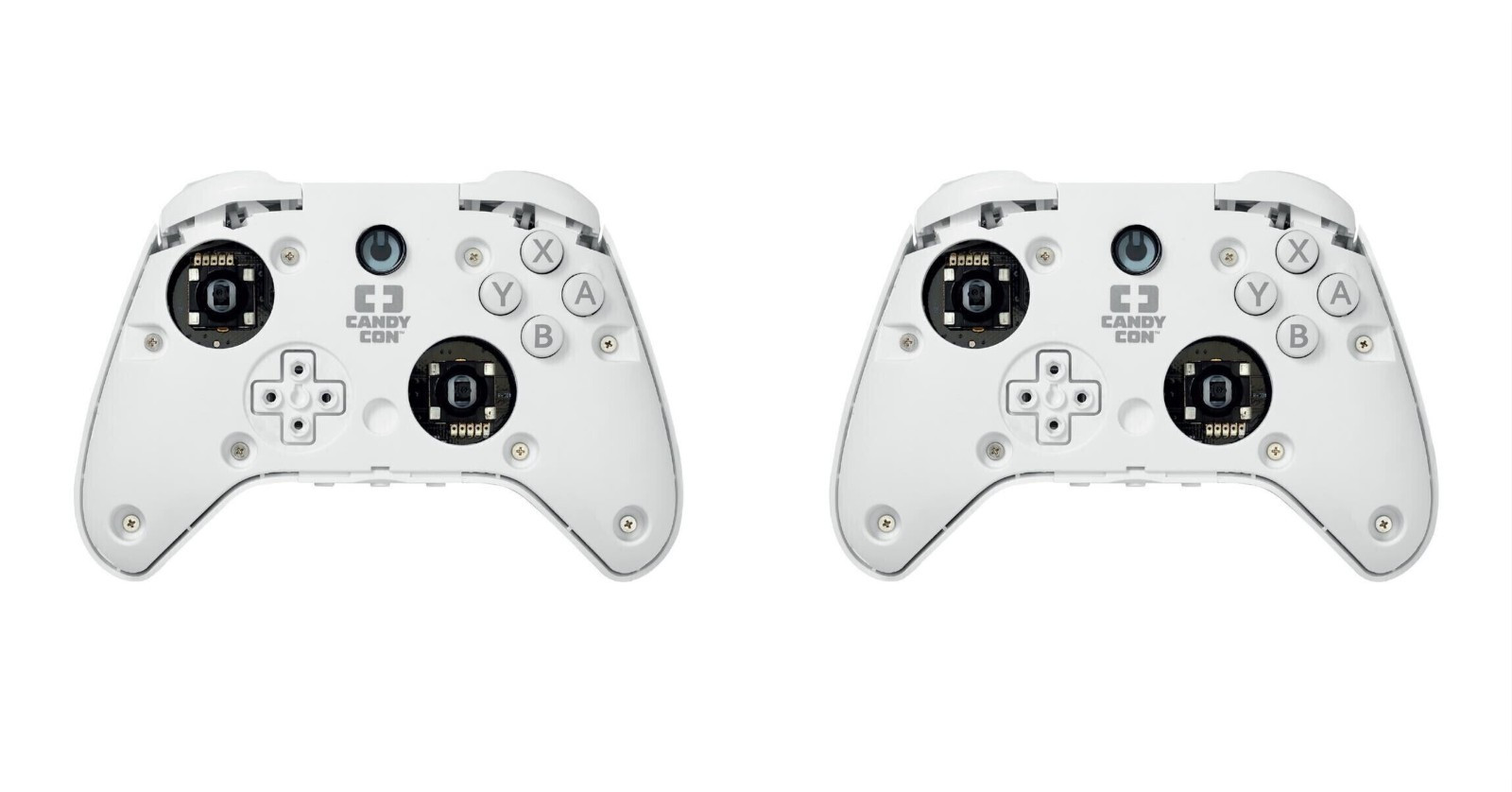 Lot of 2 CANDY CON Base Unit Customizable Wireless Bluetooth Controller