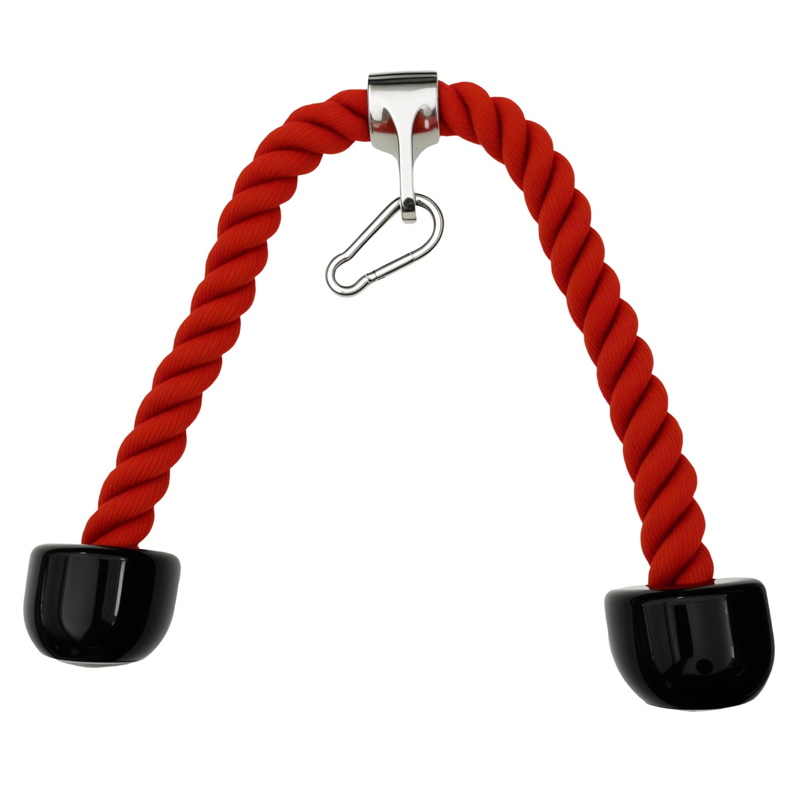 Heavy Tricep Rope Cable Machine Accessories For LAT Pull Down Pulley System