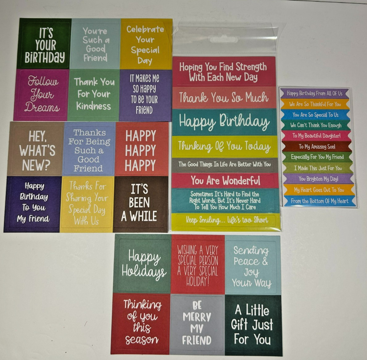 The Stamps of Life Embellishments Set of 5