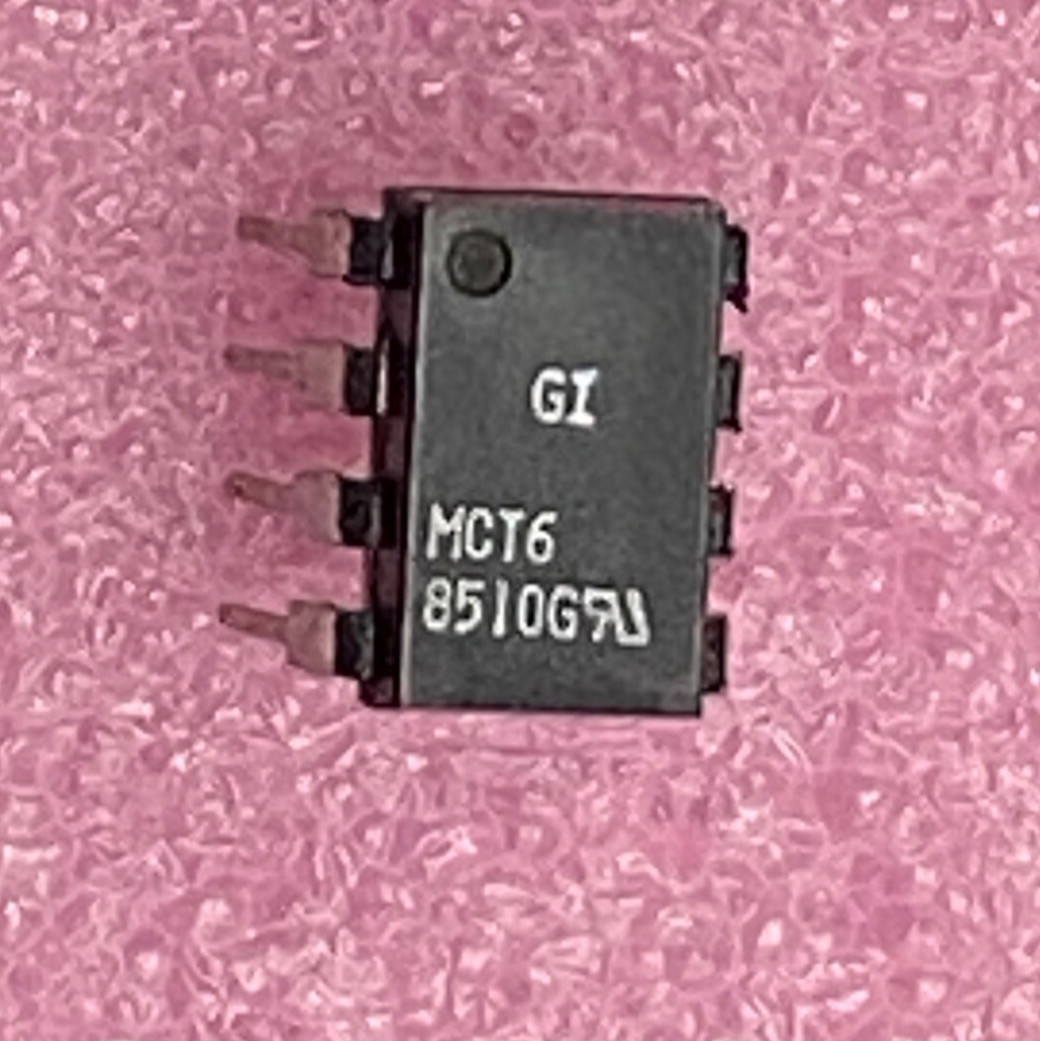 GI MCT6 dual photo transistor optocoupler Integrated Circuit