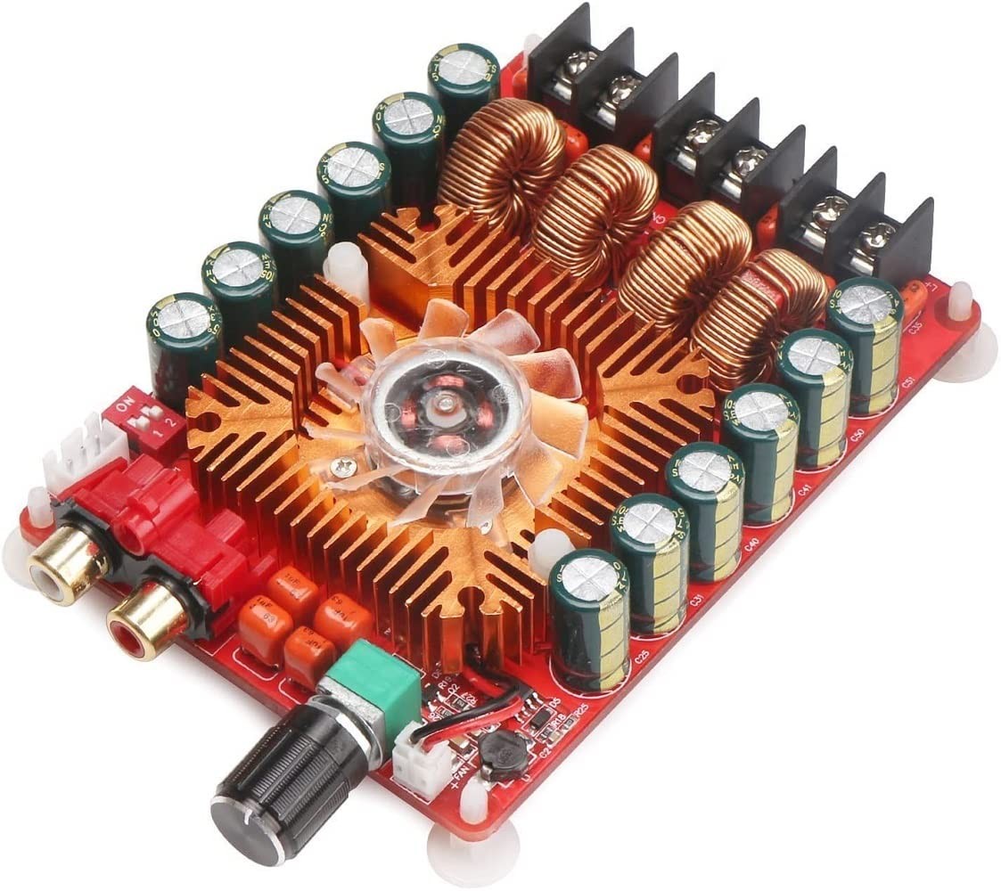 TDA7498E 2x160W Dual Channel Audio Amplifier Board, Support BTL Mode 1X...