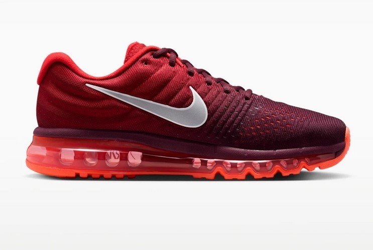 Nike Air Max 2017 Shoes Athletic Sneakers Red/White Size 6-15 New