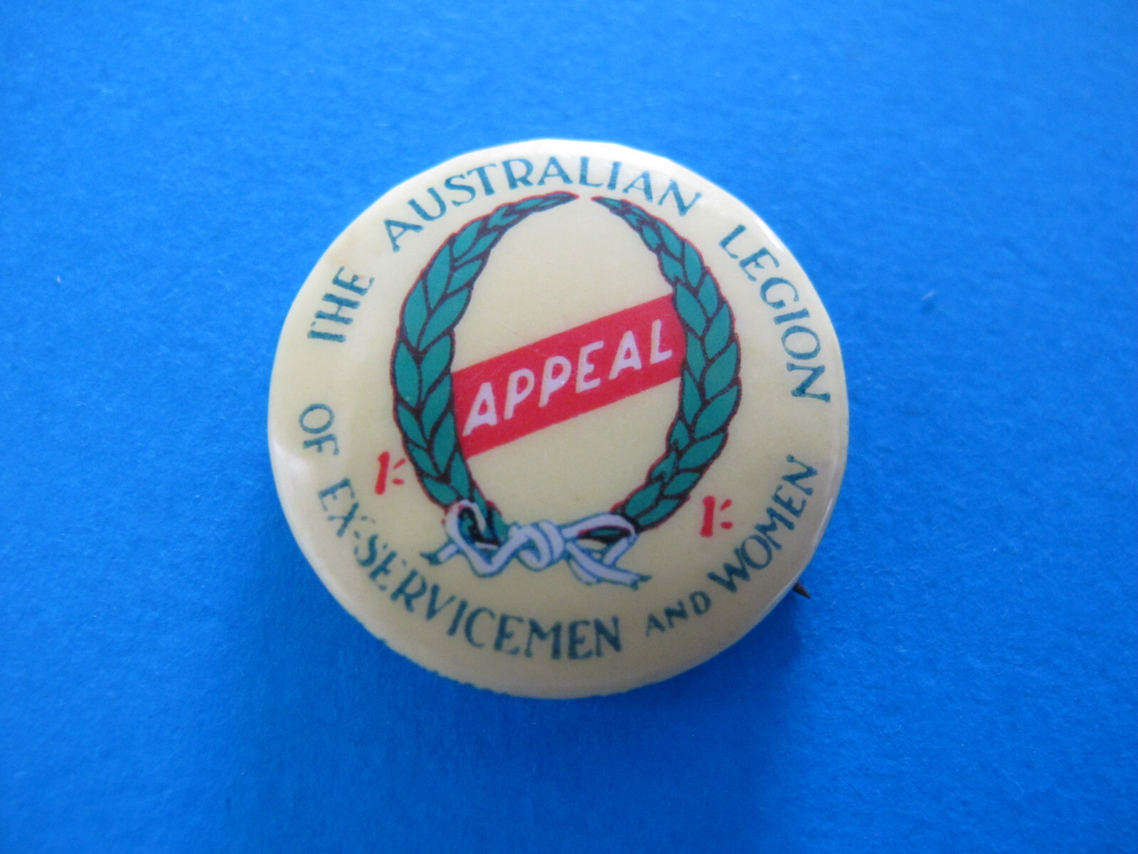 The Australian Legion of Ex Servicemen & Women 1/- Badge
