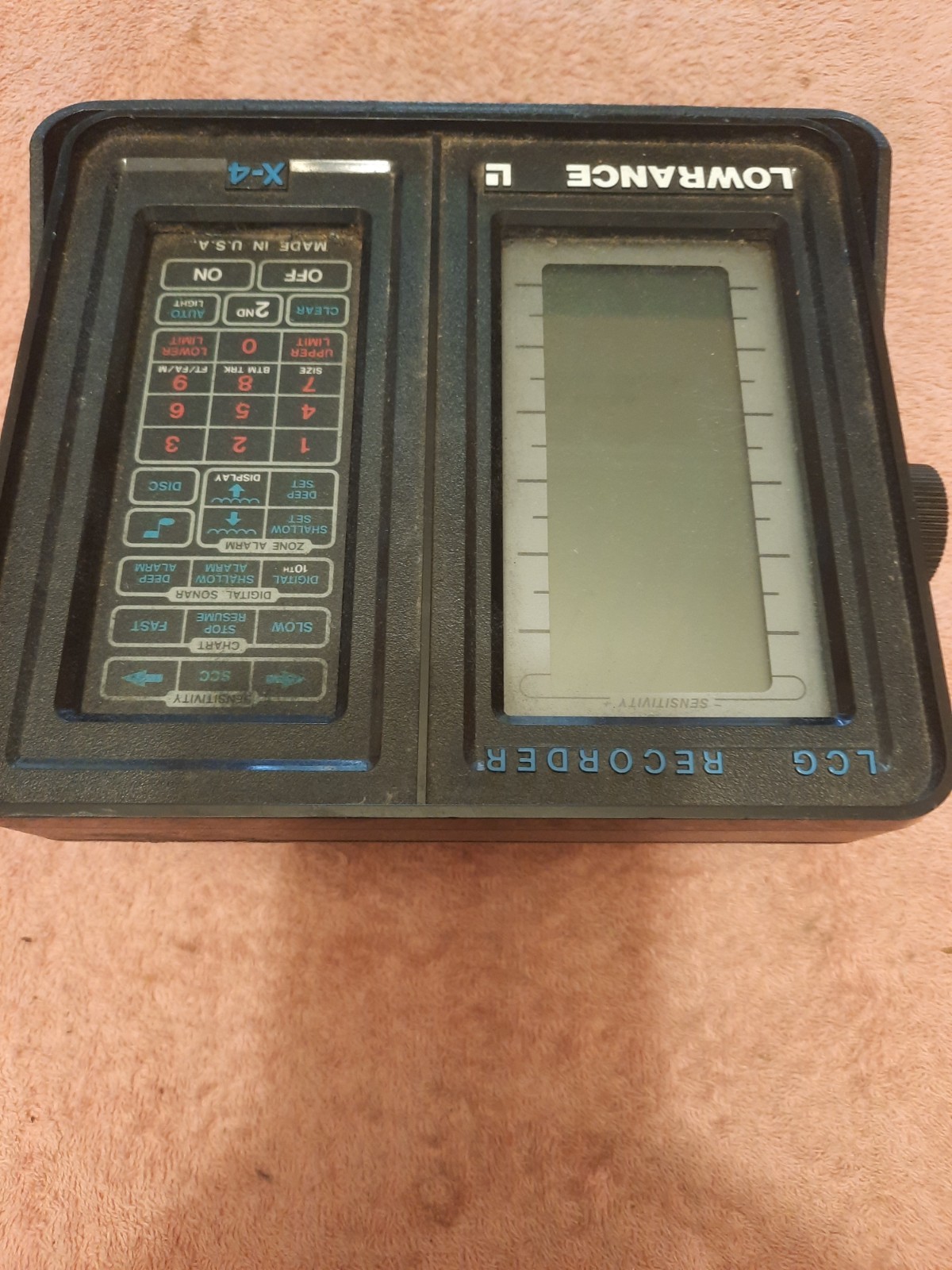 Lowrance X-4 Lcg Recorder