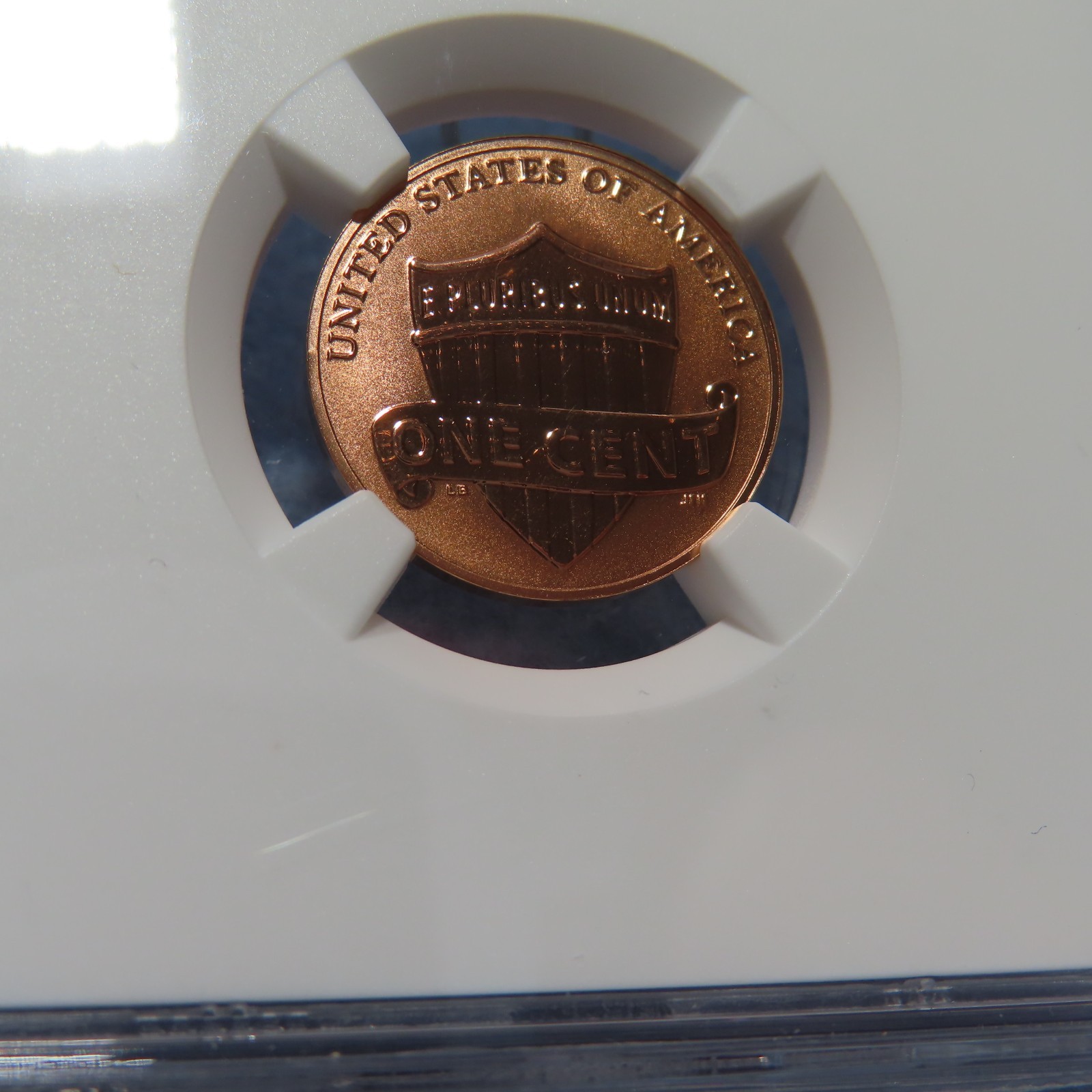 2018 S NGC PF 70 RD REVERSE PROOF SMALL CENT FROM SILVER REVERSE PROOF SET