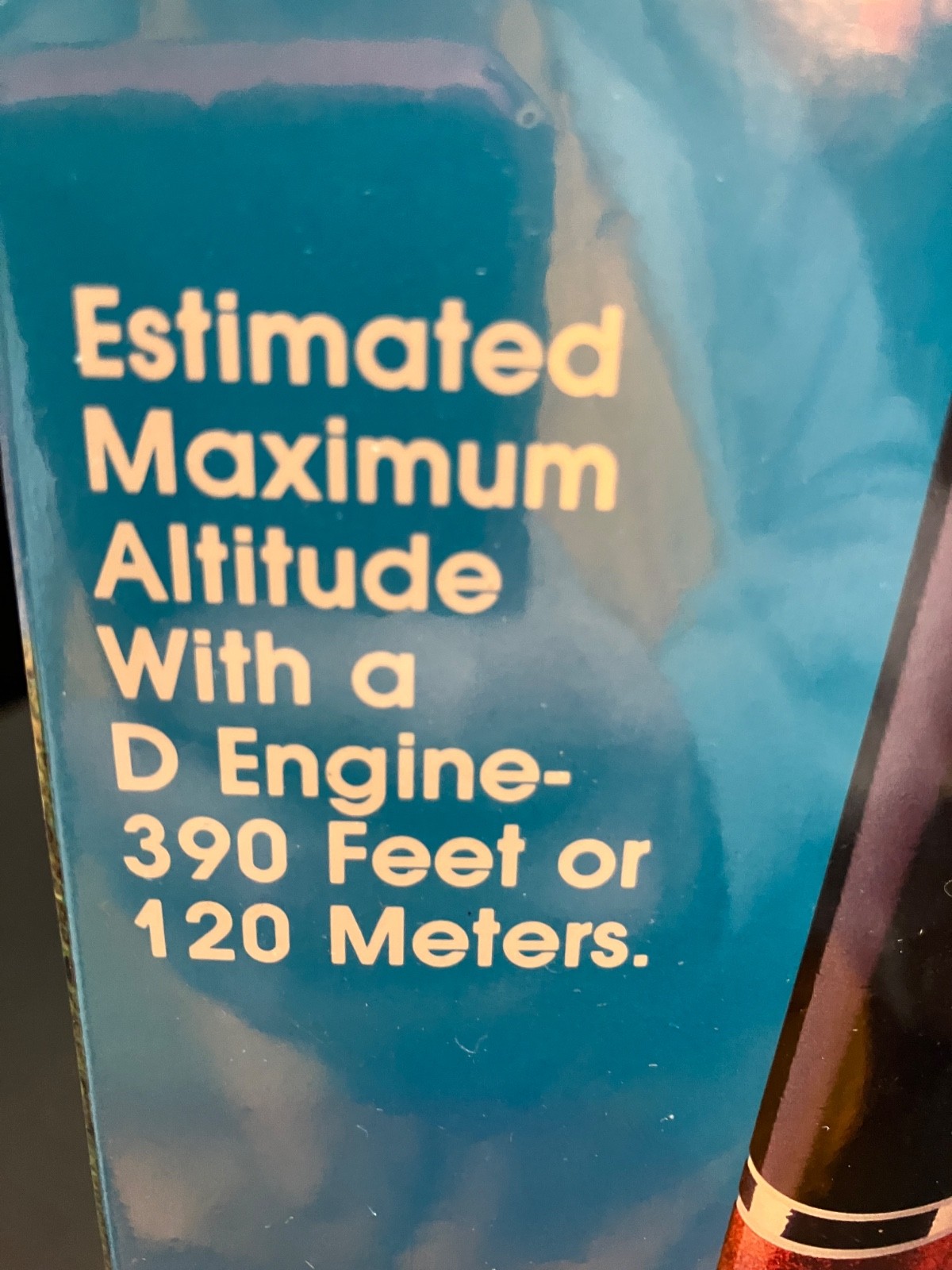 Estes 1st Issue Optima #2035 Flying Model Rocket Kit In Shrink Wrap - Pristine