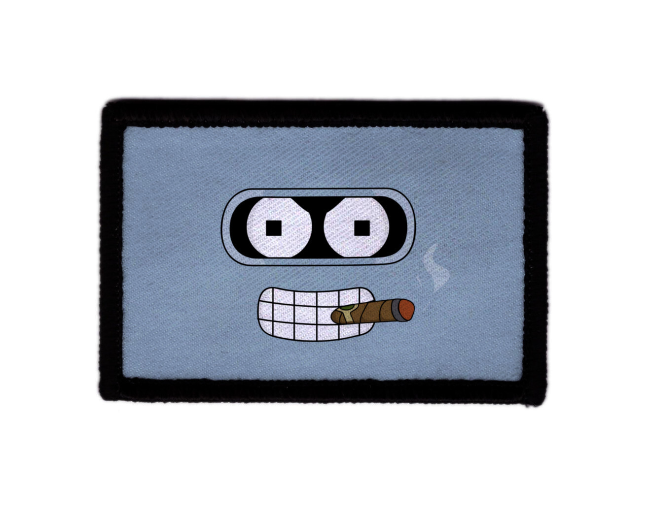 Bender Futurama Robot Embroidered Morale Hook Patch