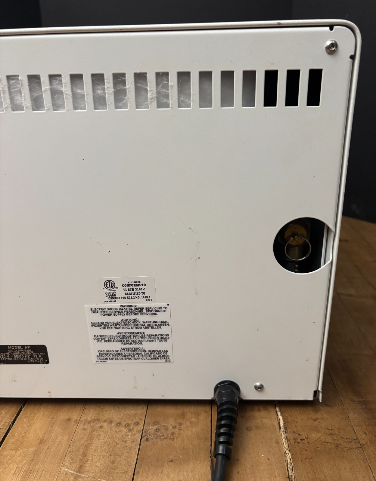 Pelton And Crane Delta Q Model AF Autoclave