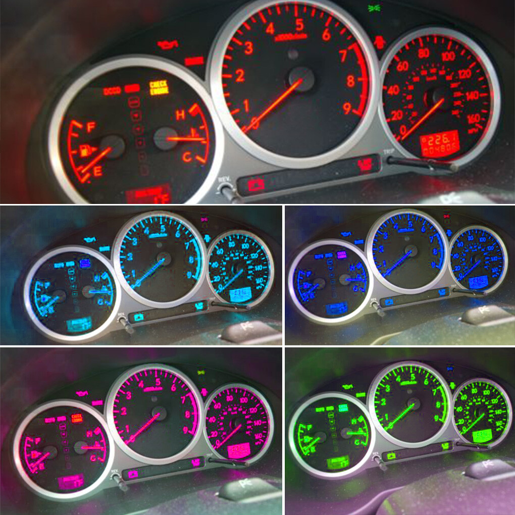 For Subaru Impreza WRX RS TS 2002-2007 Truck Gauge Cluster Dash LED Bulbs Kit