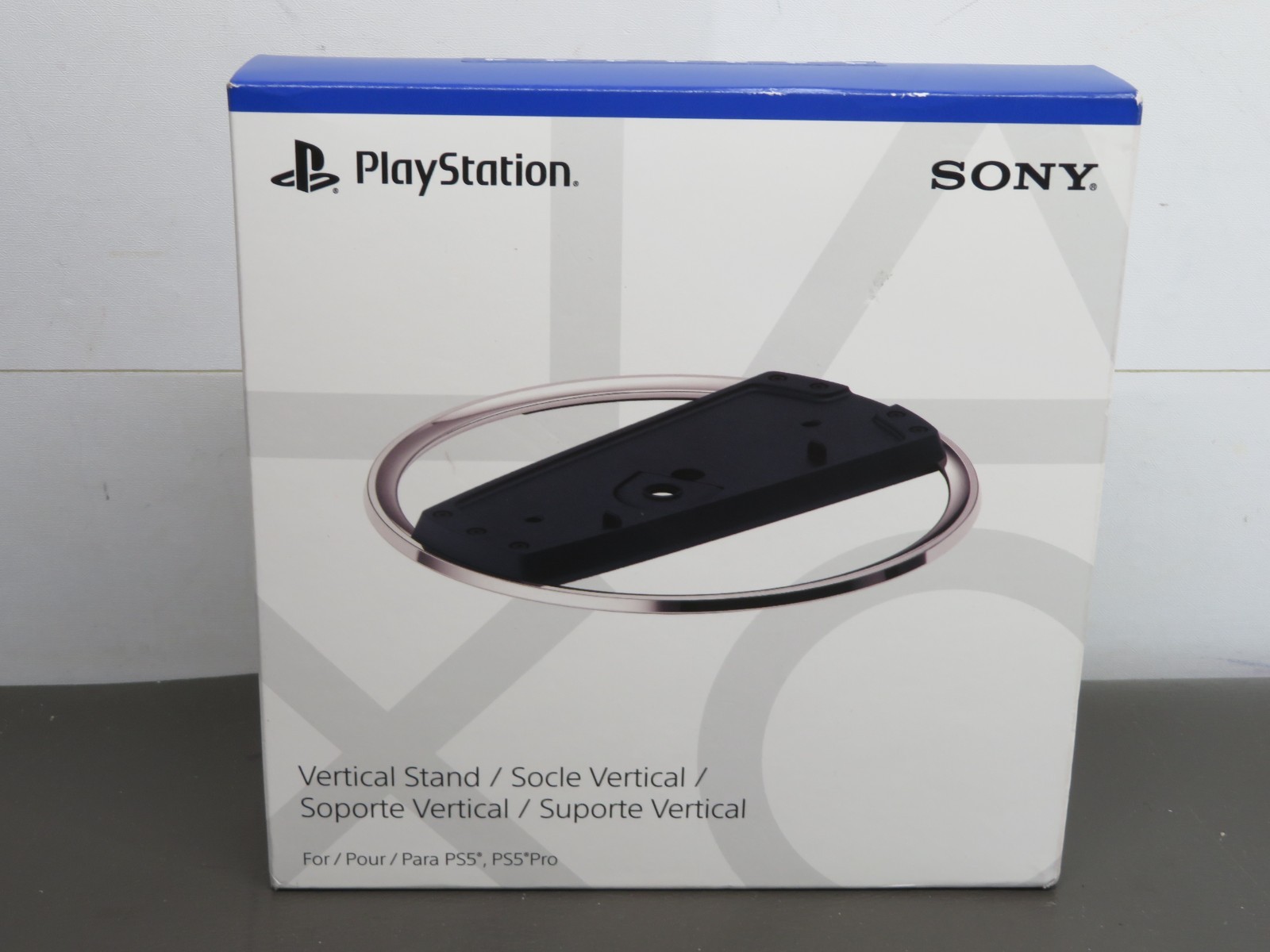 (NEW) SONY PLAYSTATION 5 VERTICAL STAND- BLACK