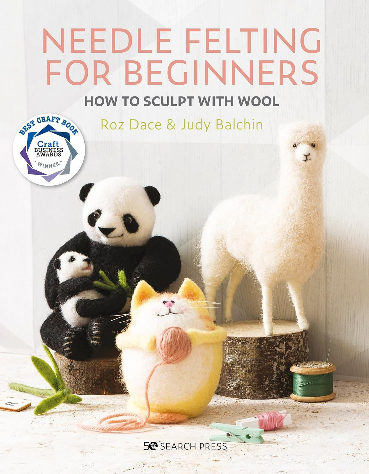 Needle Felting Kit Wool for Beginners Crafting Supplies Easy to Learn