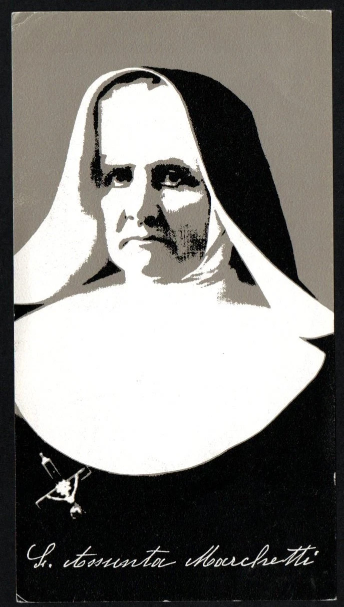 Holy card  of Venerable Sor Antonioa santino image pieuses estampa